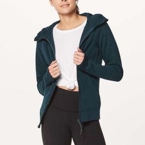 Scuba hoodie full zip lulu light cotton fleece